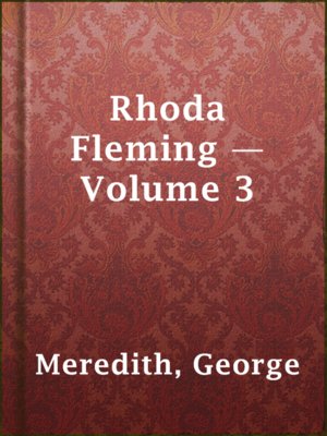 cover image of Rhoda Fleming — Volume 3